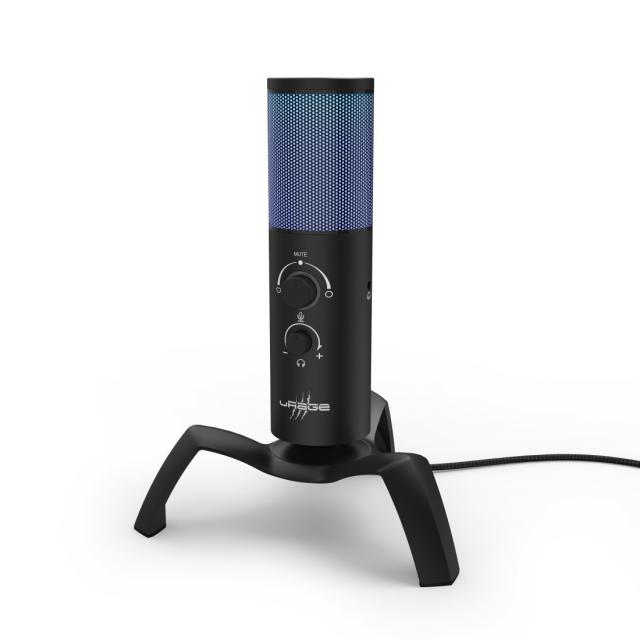 uRage "Stream 750 HD Illuminated" Streaming Microphone 