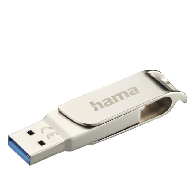 HAMA Флаш памет "C-Rotate Pro", USB-C 3.1/3.0, 128GB, 100MB/s, 182491 