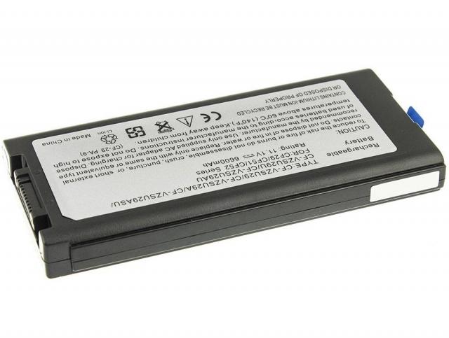 Laptop Battery for Panasonic CF29 CF51 CF52 / 11,1V 6600mAh GREEN CELL 