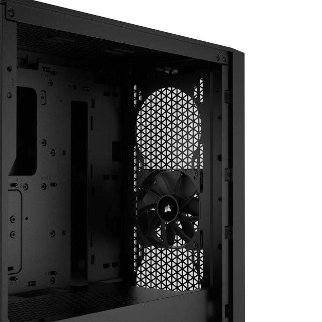 Case Corsair 3000D Airflow Mid Tower, Tempered Glass, Black 