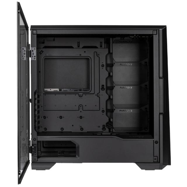 Кутия Phanteks G500A TG D-RGB Mid-Tower, Fanless, Черна 