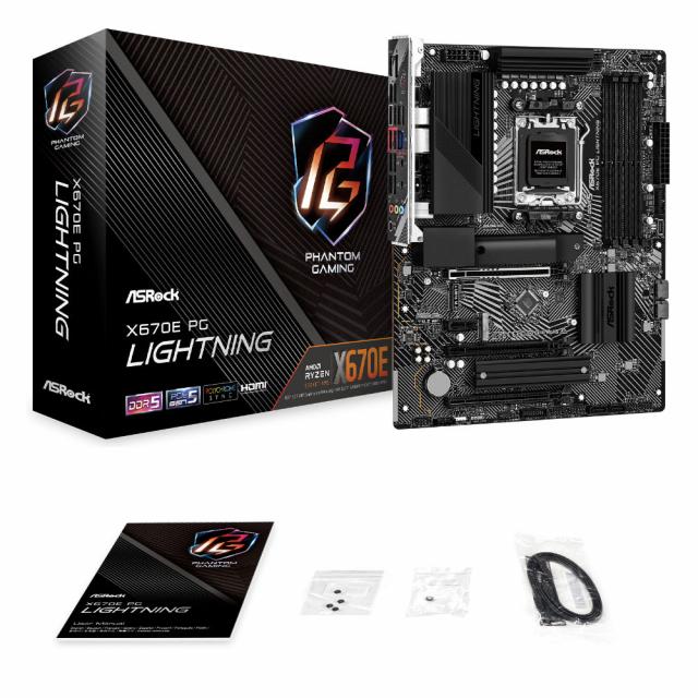 Дънна платка ASROCK X670E PG Lightning, Socket AM5 