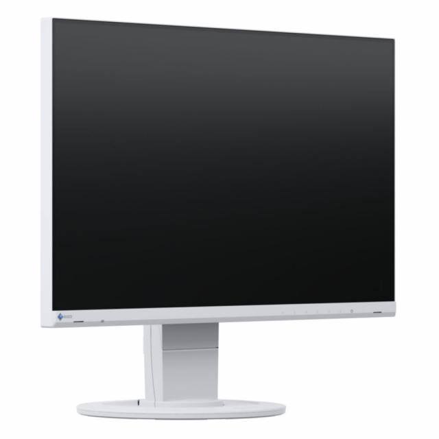 Монитор EIZO FlexScan EV2460, IPS, 23.8 inch, Wide, Full HD, D-Sub, DVI-D, HDMI, DisplayPort, Бял 