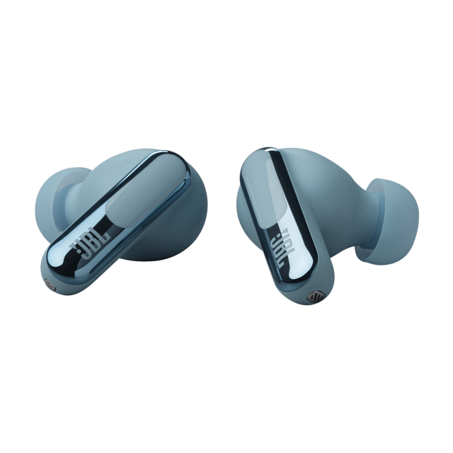 Блутут слушалки-тапи JBL Live Beam 3 - Син 