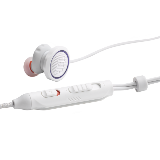 Слушалки JBL Quantum 50C, In Ear, Бели 