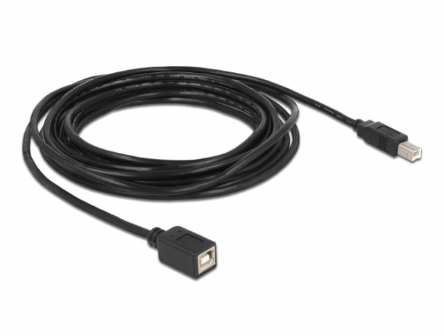 Delock Extension Cable USB 2.0 B male > B female 5 m 