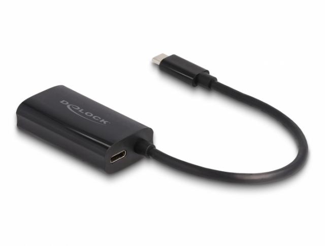 Мрежова карта Delock 61026 USB-C - RJ45, USB 3.2 Gen 1 RTL8153B, Gigabit Ethernet, PD 3.0 