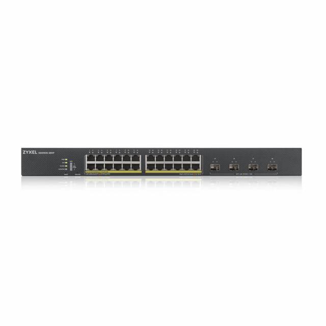 Суич ZYXEL XGS1930-28HP, 28 портов управляем L3, 24x Gigabit, 4x SFP+ порта, PoE ports 