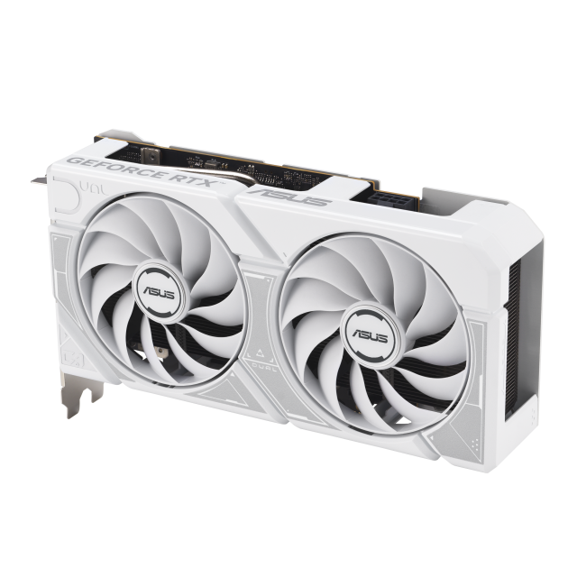Graphic card ASUS DUAL RTX 5060 White Edition OC 8GB GDDR7 