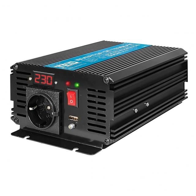 Inverter 12/220 V  DC/AC 500/1000W  Modified Sine Wave TED007032 TED ELECTRIC 