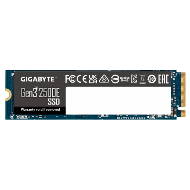 SSD Gigabyte Gen3 2500E, 1TB, NVMe, M.2 