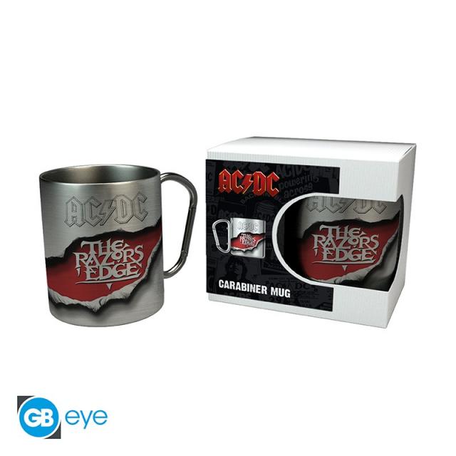 Чаша ABYSTYLE AC/DC - Mug carabiner - Razors Edge 