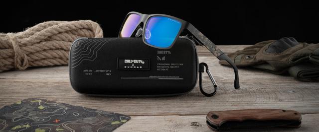 Комплект GUNNAR x Call of Duty UAV Edition - Onyx/Topo - Amber - Очила + калъф 