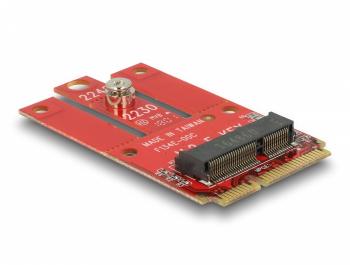 Adapter Delock Mini PCIe to M.2 Key E slot