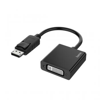 Hama Video Adapter, DisplayPort Plug - DVI Socket, Ultra-HD 4K