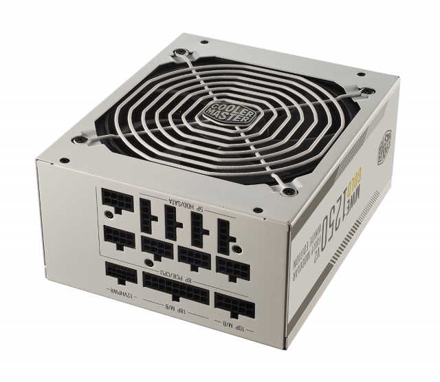 Захранващ блок Cooler Master MWE GOLD 1250W - V2 ATX 3.0 WHITE, 80+ GOLD 