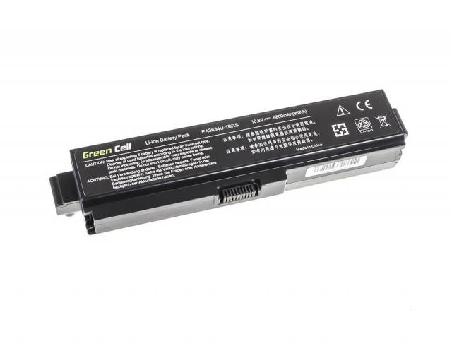 Батерия  за лаптоп GREEN CELL, Toshiba Satellite C650 C650D C660 C660D L650D L655 L750 PA3634 PA3917 PA3635, 10.8V, 8800mAh 