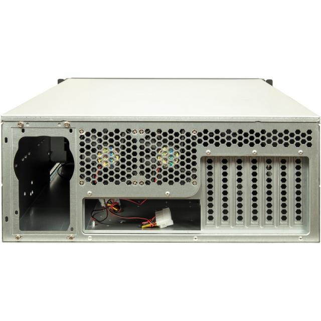 Кутия за сървър InterTech 4U-4129L - Mini ITX, mATX, μATX, ATX, SSI EEB, Чернa 