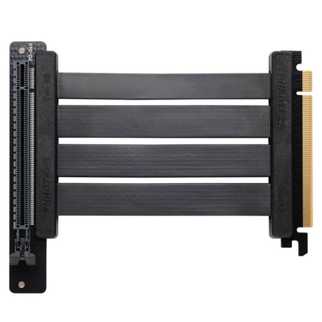 Кабел за вертикален монтаж за видео карта Phanteks Riser Cable 150mm, 90 градуса PCI-E x16 4.0 