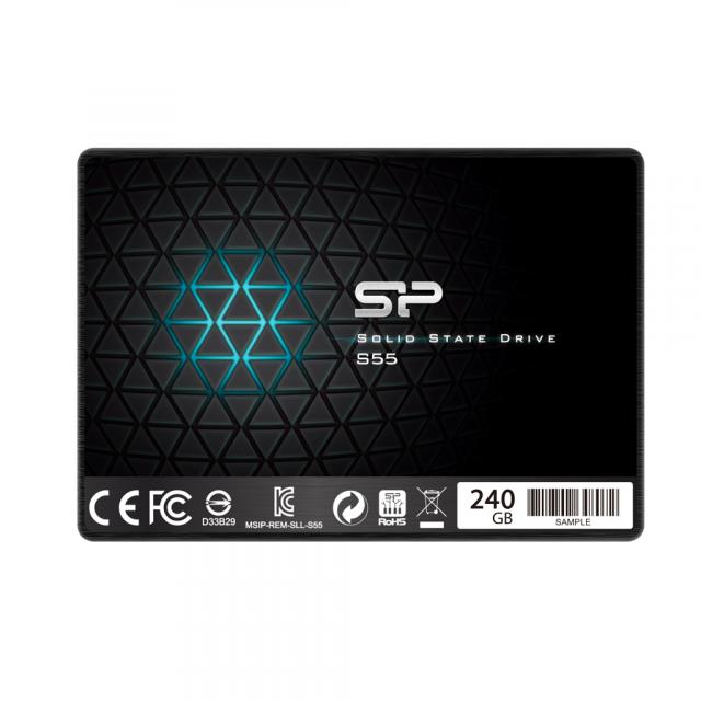 SSD SILICON POWER S55, 2.5", 240 GB, SATA3 