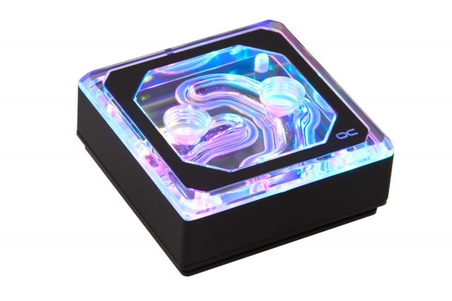 CPU Water Block Alphacool Eisblock XPX Aurora Edge - Acryl Black Digital RGB 