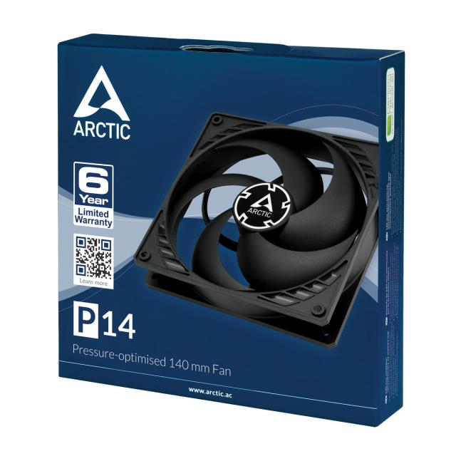 Fan ARCTIC P14, 4 pin, 140 mm 