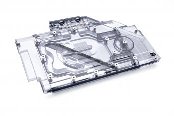 GPU Water Block Alphacool Eisblock Aurora Acryl GPX-N RTX 3090/3080 TUF with Backplate