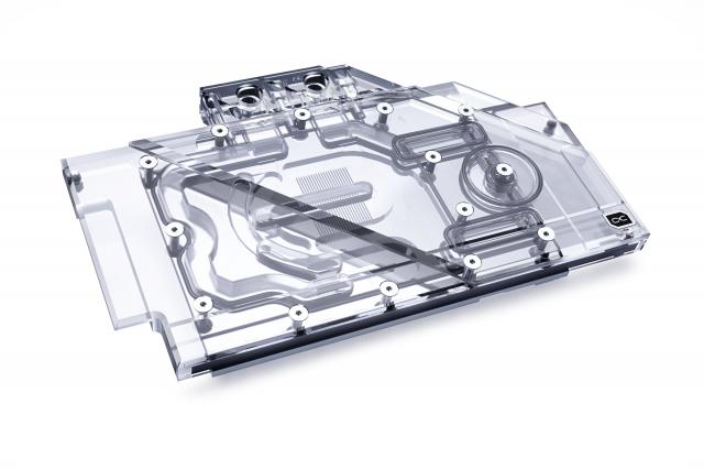 GPU Water Block Alphacool Eisblock Aurora Acryl GPX-N RTX 3090/3080 TUF with Backplate 