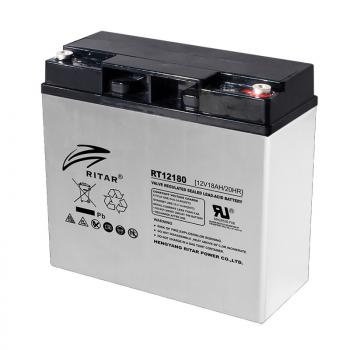 Lead Battery (RT12180) AGM  12V / 18Ah  181/76/167 mm F13(M5)  RITAR