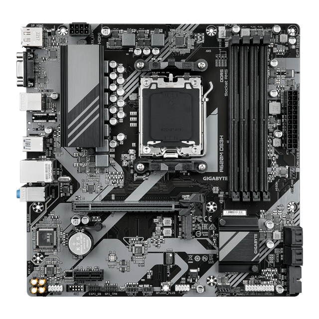 Дънна платка GIGABYTE A620M DS3H socket AM5 