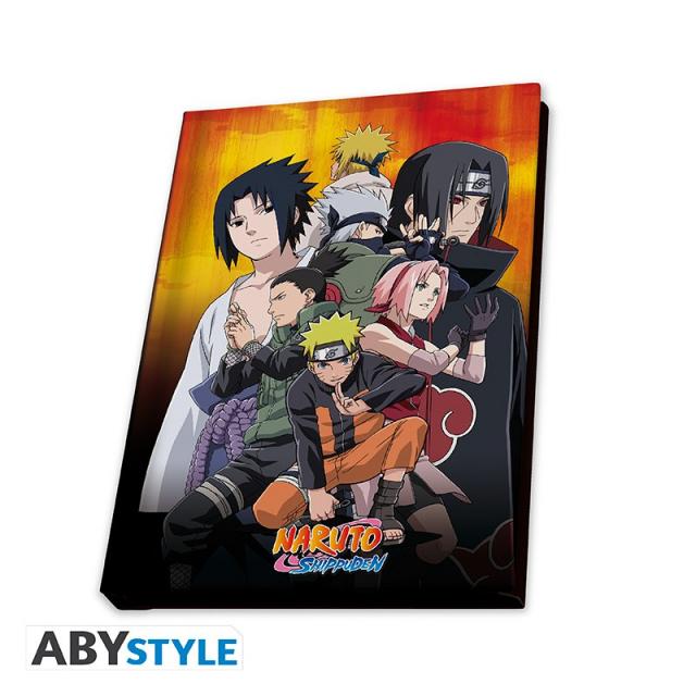 Комплект ABYSTYLE NARUTO SHIPPUDEN - Pck Mug320ml + Keyring PVC + Notebook "Naruto" 