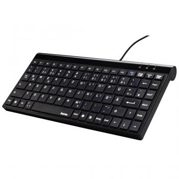 Hama "SL720" Slimline Mini-Keyboard, black