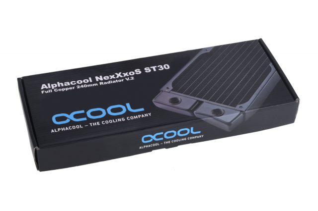 Alphacool NexXxoS ST30 Full Copper 240mm radiator V.2 