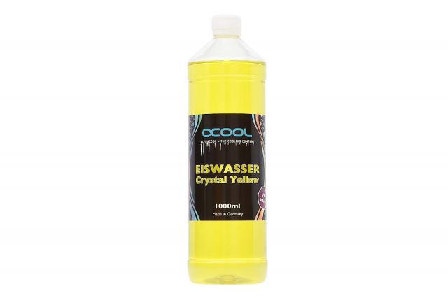 Течност за водно охлаждане Alphacool Eiswasser Crystal Yellow, 1000ml 