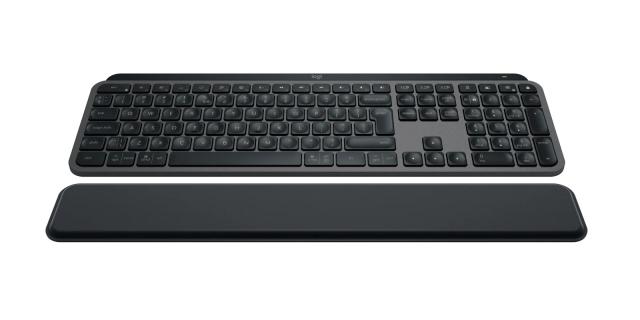 Kлавиатура Logitech MX Keys S, Bluetooth, Illuminated, Подложка за китка, Черна 