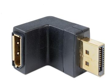 Delock Adapter DisplayPort male > DisplayPort female angled down