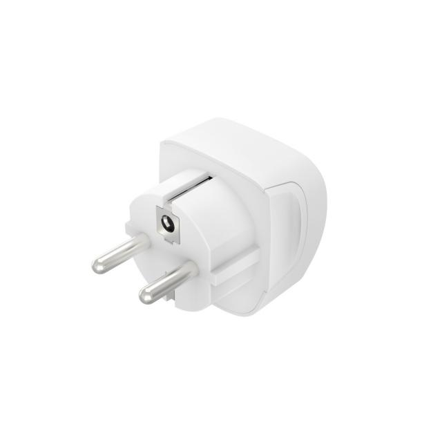 Hama Travel Adapter Type E and F, 3-Pin, Universal, 223456 