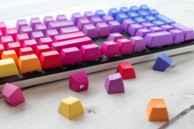 Ducky Afterglow 108-Keycap Set ABS Double-Shot US Layout 