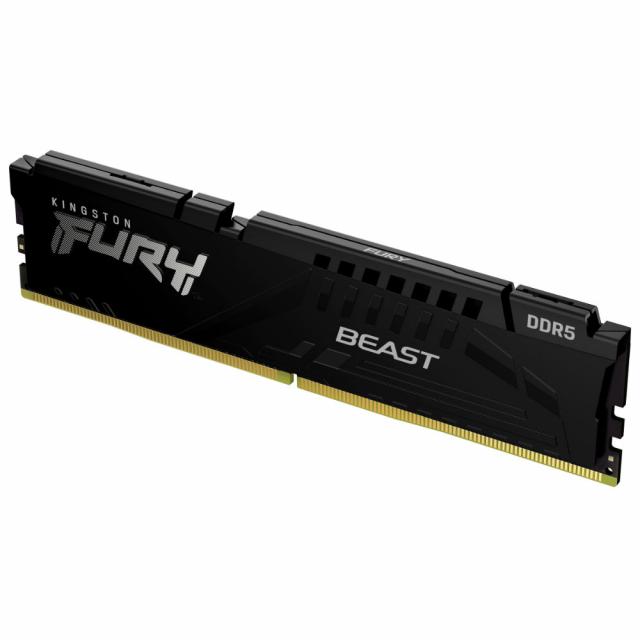 Памет Kingston FURY Beast Black 16GB DDR5 5200MHz KF552C40BB-16 