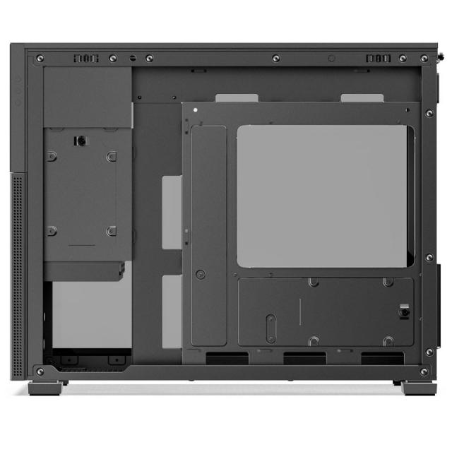 Кутия Jonsbo D31 Screen TG, mATX, Черна 