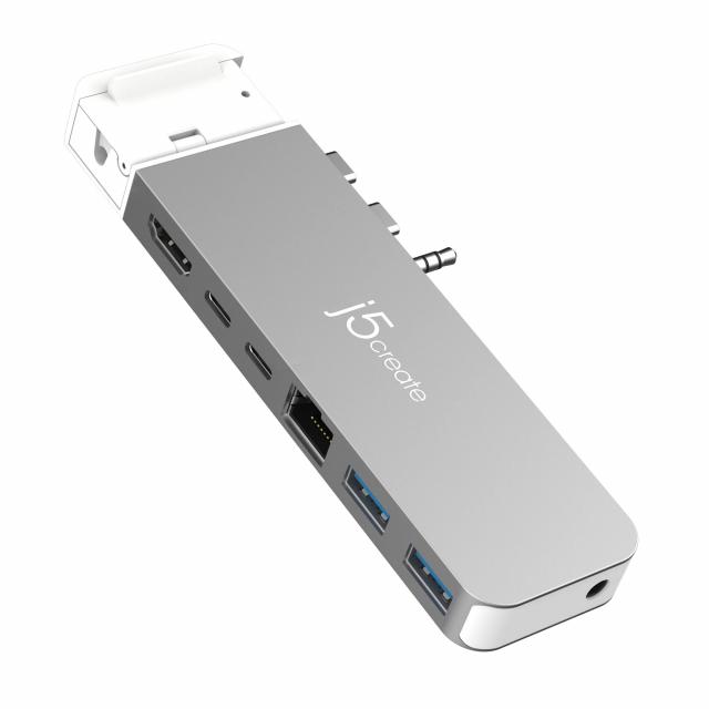 Докинг станция j5create JCD395, USB4 Hub, MagSafe Kit, За MacBook Pro 2021/2022 