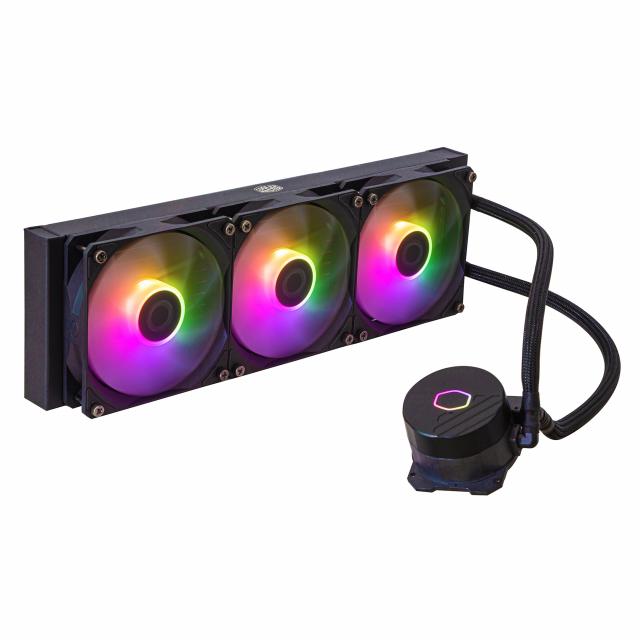 Охладител за процесор Cooler Master ML360L Core ARGB Black 