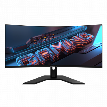 Gaming Monitor Gigabyte GS34WQC, 34" SS VA WQHD 3440x1440, Curved 1500R, 135Hz, 1ms, HDR Ready