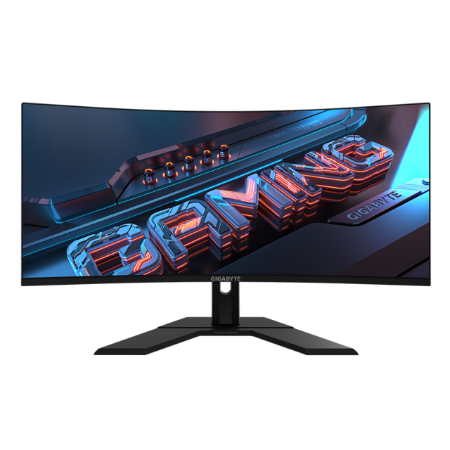 Gaming Monitor Gigabyte GS34WQC, 34" SS VA WQHD 3440x1440, Curved 1500R, 135Hz, 1ms, HDR Ready 