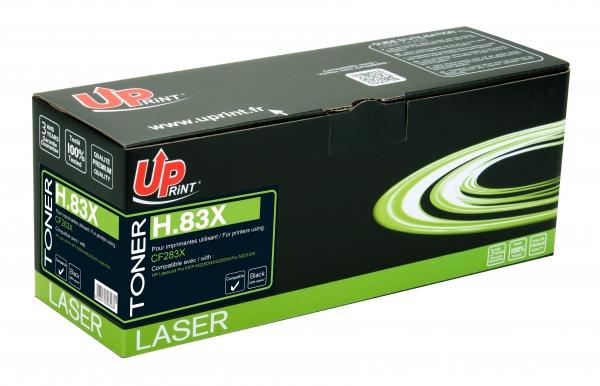 Toner artridge UPRINT CF283X, HP LJ Pro MFP M125 / M127/ M225/M201N, Canon 727/ 737- MF211/212/215/227/244, 2200k, Black 