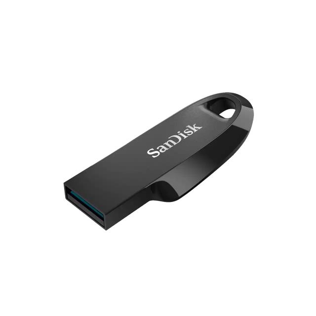 USB памет SanDisk Ultra Curve 3.2, 64GB, USB 3.1 Gen 1, Черна 