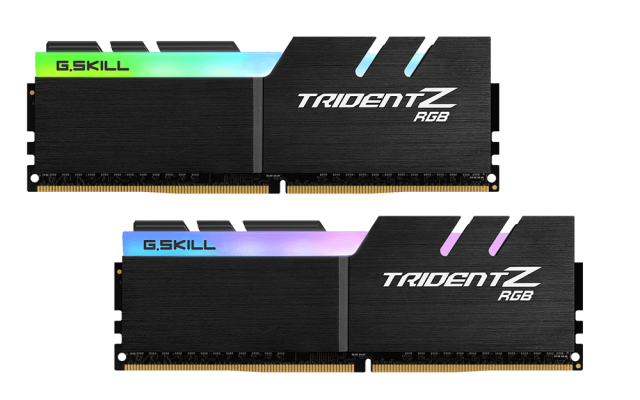 Памет G.SKILL Trident Z RGB 32GB(2x16GB) DDR4 3200MHz F4-3200C16D-32GTZR 