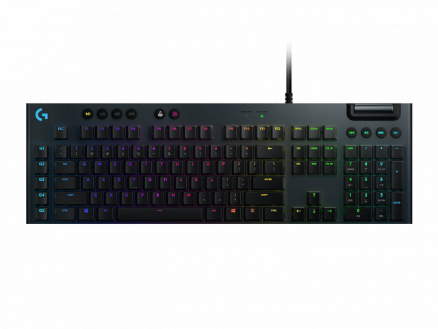 Геймърска механична клавиатура Logitech, G815 Linear Суйчове 