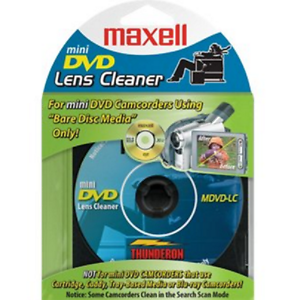 DVD-R Camcorder mini 8 sm/ cleaning disc MAXELL /for camcorders mini DVD/ blister 1 pcs in PVC case  