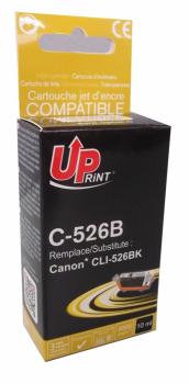 Ink cartridge UPRINT CLI526 CANON, WITH CHIP, Black